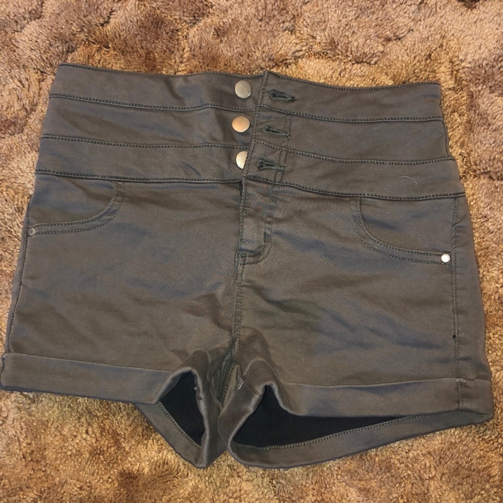 high waisted shorts